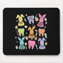 Search for funny bunny mouse mats Kawaii