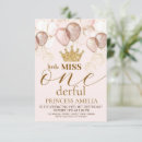 Search for miss onederful invitations Soft pastel greenery pretty