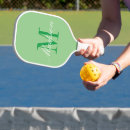 Search for monogrammed pickleball paddles Green