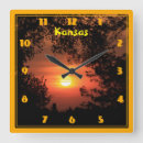 Search for yellow sun clocks Sunset