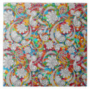Search for paisley pattern tiles White
