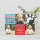 Search for photo bowling invitations Retro