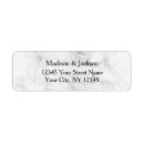 Search for grey and white monogram wedding return address labels Couple