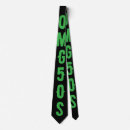 Search for black letters ties Lettering