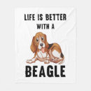 Search for life is better blankets Dog lover
