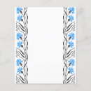 Search for blue pattern flyers Flower