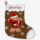 Search for gingerbread man christmas stockings Festive
