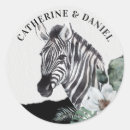 Search for zebra print wedding stickers Elegant