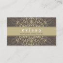 Search for intricate business cards Feminine