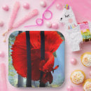 Search for betta fish crafts party Red
