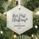 Search for grandparents christmas tree decorations Heart