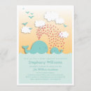 Search for whale baby boy shower invitations Ocean
