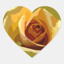 Search for single rose stickers Yellow