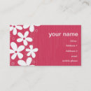 Search for spring love business cards Pink