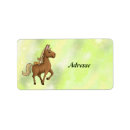 Search for funny horse return address labels Cute