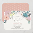 Search for cute quinceanera invitations Floral