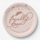 Search for graduation plates and napkins Elegant