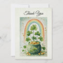 Search for shamrock thank you cards Ireland