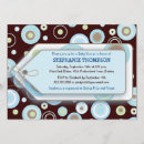 Search for brown 7x5 invitations Shower