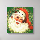 Search for santa claus canvas prints Holiday season