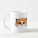 Search for cute cartoon fox mugs Adorable