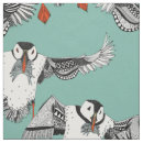 Search for puffin fabric Nature