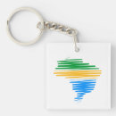 Search for brazilian flag key rings Country
