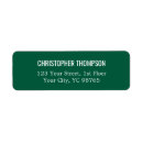 Search for organ return address labels Elegant