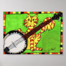 Search for banjo art Cat