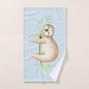 Search for sloth bath towels Watercolor