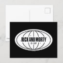Search for dimension postcards Rick and morty