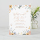 Search for bumblebee gender reveal invitations Floral