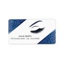 Search for cosmetics return address labels Glitter