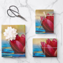 Search for lotus flower wrapping paper Water lily