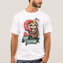 Search for birthday sloth tshirts Cartoon