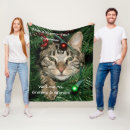 Search for christmas cat blankets Fun