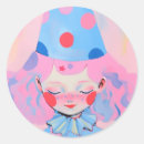Search for clowns stickers Pink