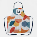 Search for decorative initials aprons Retro