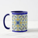 Search for blue and yellow mugs Portugal