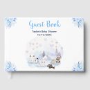 Search for winter wonderland guest books Watercolor