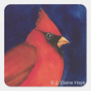 Search for cardinals stickers Red