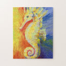 Search for seahorse puzzles Ocean