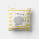 Search for yellow and white striped cushions For kids