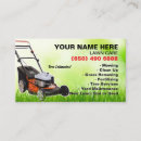 Search for lawn mower business cards Mowing