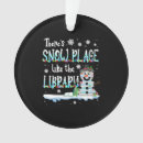 Search for librarian christmas tree decorations Santa