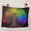 Search for tree of life blankets Rainbow