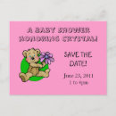 Search for teddy bear save the dates Girl