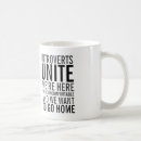 Search for introverts unite mugs Shy