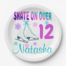 Search for ice skating paper plates Girl
