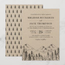 Search for tree 4x6 wedding invitations Forest